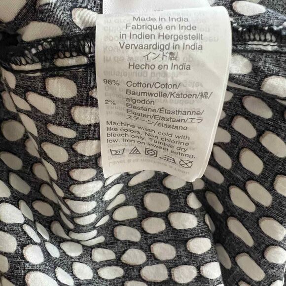 J crew brown shirt Button-up stretch cotton poplin shirt in signature fit size M - Picture 15 of 15